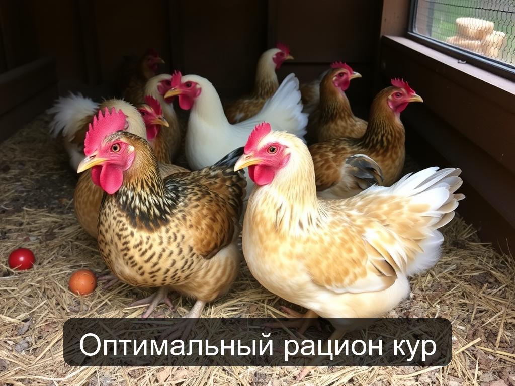 Оптимальный рацион кур