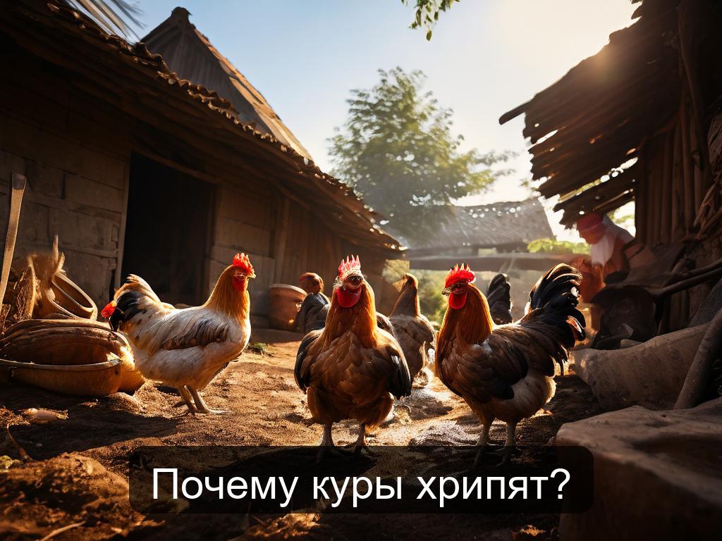 Почему куры хрипят?