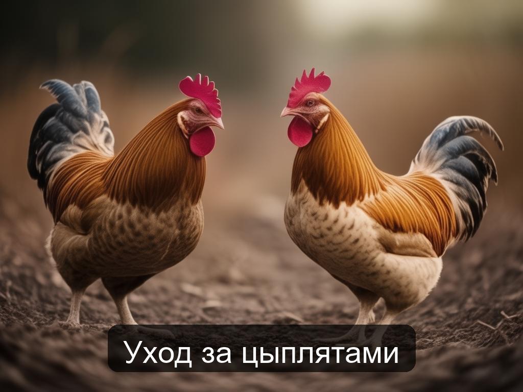 Уход за цыплятами