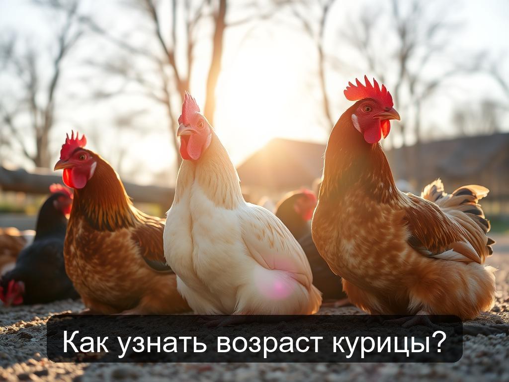 Как узнать возраст курицы?