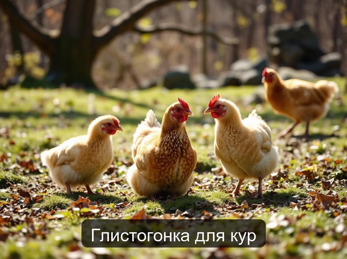 Глистогонка для кур