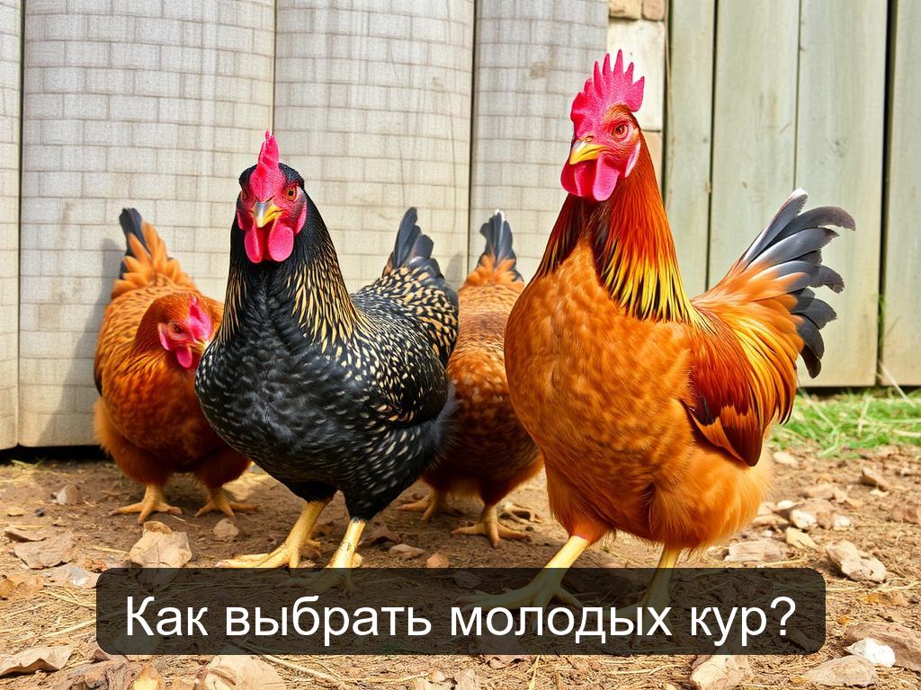 Как выбрать молодых кур?