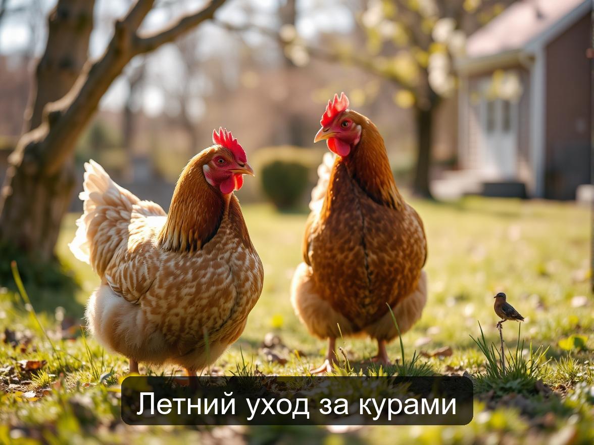 Летний уход за курами