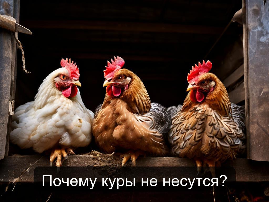 Почему куры не несутся?