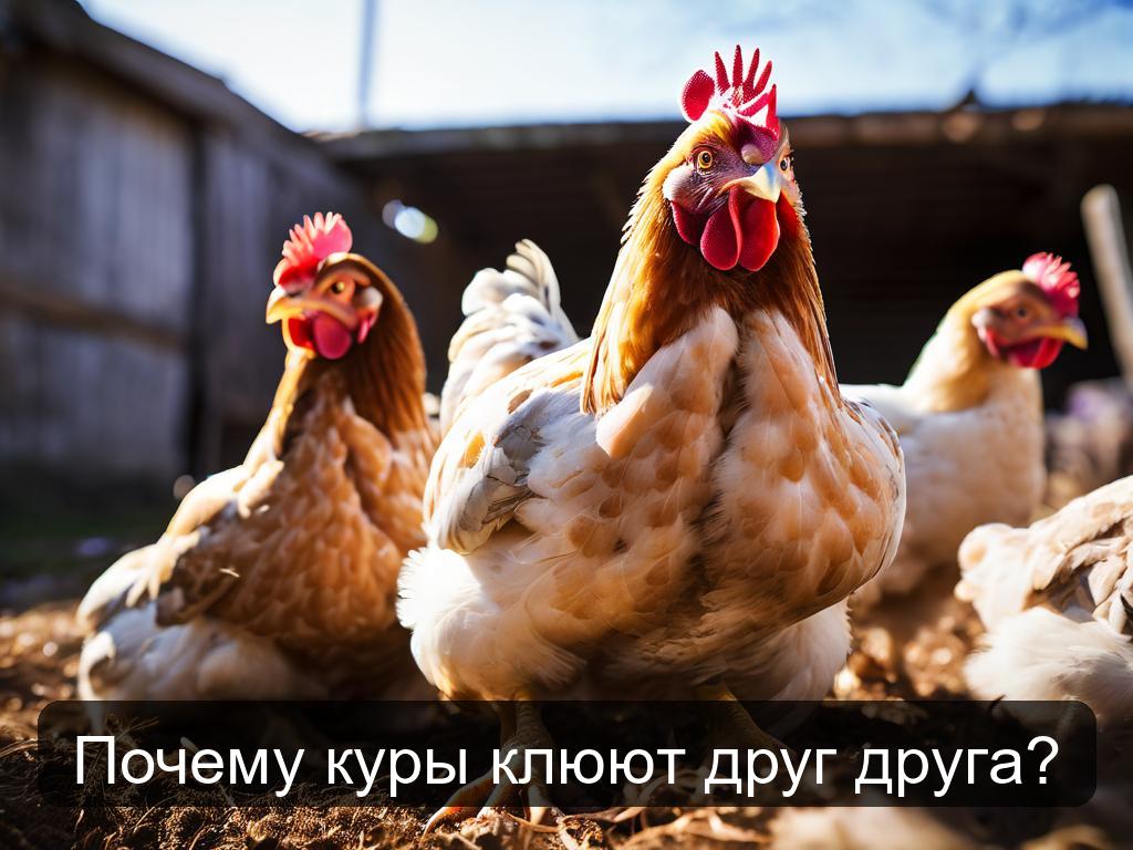 Почему куры клюют друг друга?